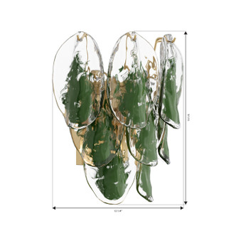 Verla Crest Two Light Wall Sconce (N3472-G-732)