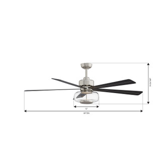 Ligero 60" Ceiling Fan (F769L-BN/CL)