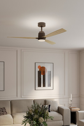 Foxden 53" Ceiling Fan (F778L-DB/WTO)