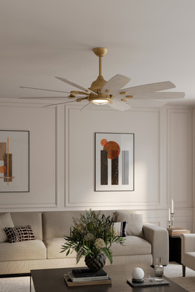 Barn 65" Ceiling Fan (F864L-LBR)