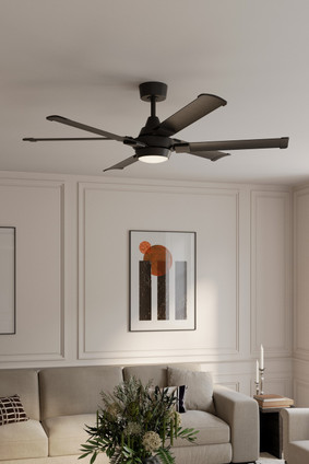 Soarin 56" Ceiling Fan (F892L-CL)