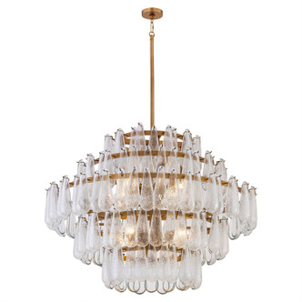 Minka-Lavery - 12655-732 - Eight Light Pendant - Vionne - Legacy Brass
