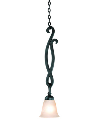 Kalco - 1855TO/1219 - One Light Mini Pendant - Santa Barbara - Tortoise Shell