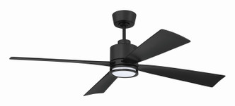 Craftmade - RHT52FB4 - 52 Ceiling Fan - Rhett 52 In/Outdoor Fan Damp Rated - Flat Black