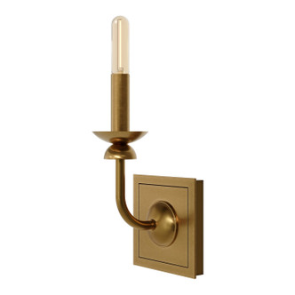 Robert Abbey - 273 - One Light Wall Sconce - William - Lacquered Burnished Brass