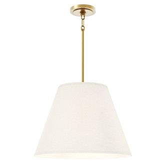 Robert Abbey - 495 - Four Light Pendant - Janet - Shannon Oyster w/Modern Brass