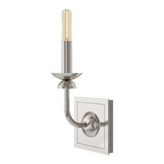 Robert Abbey - S273 - One Light Wall Sconce - William - Polished Nickel