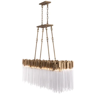 Matrix Ten Light Linear Pendant (309N10HG)
