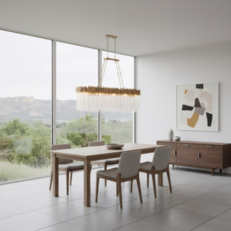 Matrix Ten Light Linear Pendant (309N10HG)