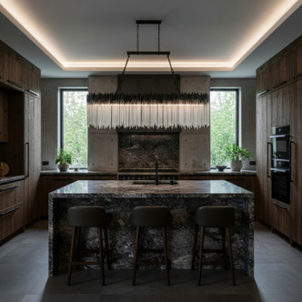Matrix 12 Light Linear Chandelier (309N12MBFG)