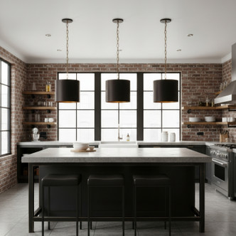 Cannery One Light Pendant (323M01DBFG)