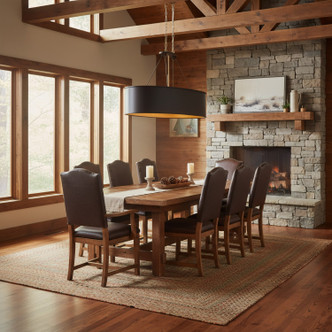 Cannery Five Light Linear Pendant (323N05DBFG)