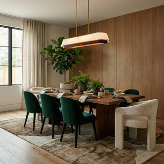 Desert Flyer Six Light Linear Pendant (520N06SBW)