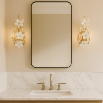 Petal Court Two Light Wall Sconce (558W02FG)