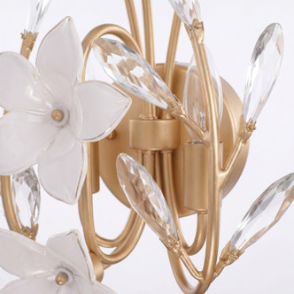Petal Court Two Light Wall Sconce (558W02FG)
