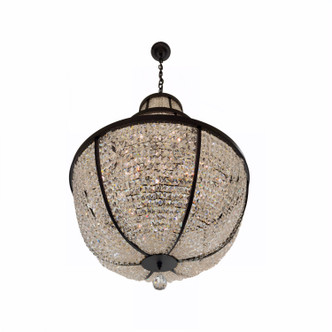 Crystal Baller 12 Light Pendant (573P12BLK)
