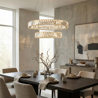 Golden Ratio LED Pendant (578C24LSG)