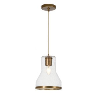 Varaluz - 580M01ATB - One Light Pendant - Alicia - Antique Bronze