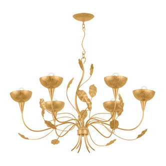 Corbett Lighting - 566-38-VGL - Six Light Chandelier - Innsbruck - Vintage Gold Leaf