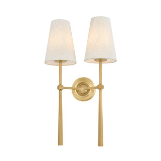 Corbett Lighting - 570-02-VB - Two Light Wall Sconce - Cadiz - Vintage Brass