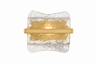 Hudson Valley - 1371-AGB - One Light Wall Sconce - Fosterdale - Aged Brass