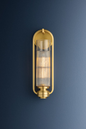 Binnewater One Light Wall Sconce (4161-AGB)