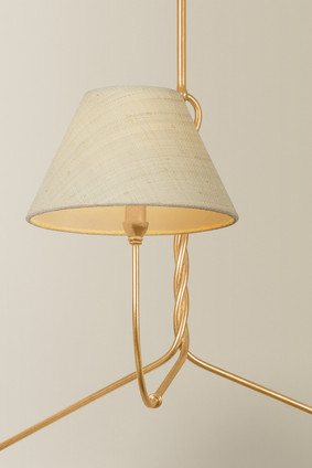 Dekalb Three Light Chandelier (4548-VGL)
