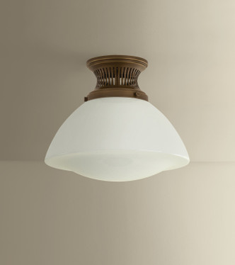 Bruceville One Light Flush Mount (4913-HB)