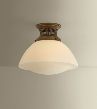 Bruceville One Light Flush Mount (4913-HB)