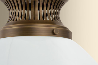 Bruceville One Light Pendant (4915-HB)