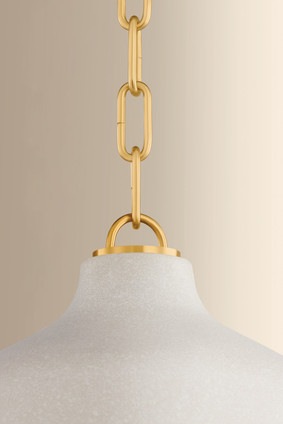 Southfields One Light Pendant (5314-AGB/CCP)