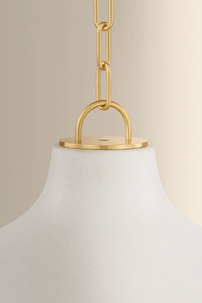 Southfields One Light Pendant (5322-AGB/CCP)