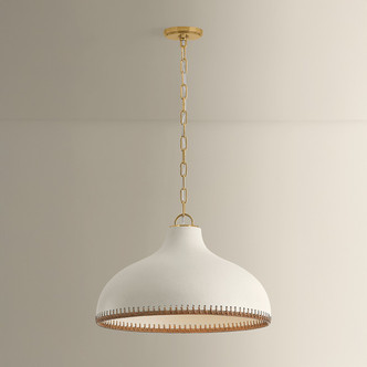 Southfields One Light Pendant (5322-AGB/CCP)