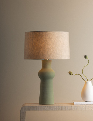 Heathway One Light Table Lamp (L3371-AGB/CHJ)