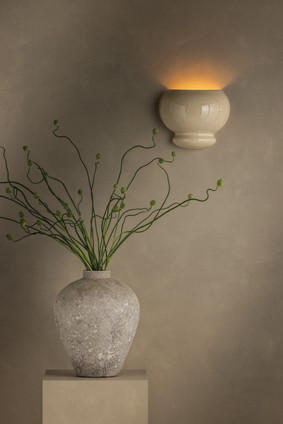 Pia One Light Wall Sconce (H1145101-AGB/CBR)