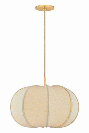 Mitzi - H1147701S-AGB - One Light Pendant - Alexandra - Aged Brass