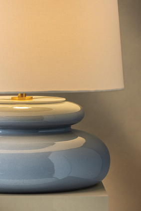 Pia One Light Table Lamp (HL1145201-AGB/CCC)