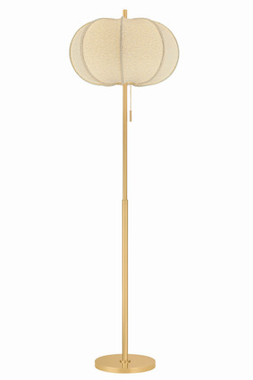 Mitzi - HL1147401-AGB - One Light Floor Lamp - Alexandra - Aged Brass