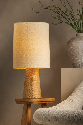 Jones One Light Table Lamp (HL1154201-AGB)