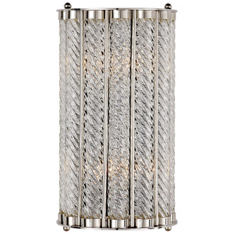 Visual Comfort Signature - ARN 2026PN - Two Light Wall Sconce - Eaton - Polished Nickel