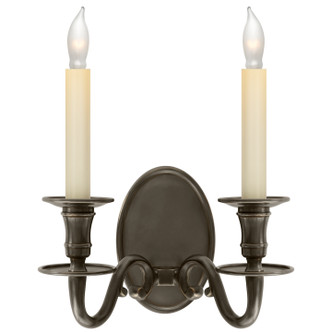 Visual Comfort Signature - CHD 1139BZ - Two Light Wall Sconce - Grosvenor House - Bronze