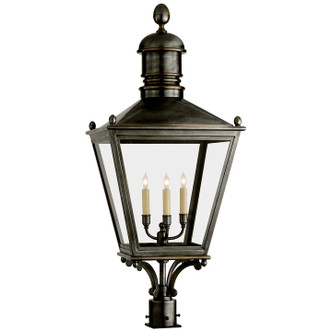 Visual Comfort Signature - CHO 7033BZ - Three Light Post Lantern - sussex3 - Bronze