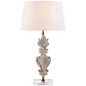 Visual Comfort Signature - JN 3011VW-L - One Light Table Lamp - Capriva - Vintage White