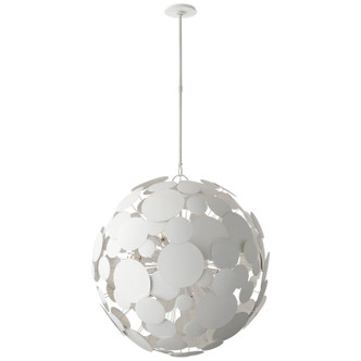 Visual Comfort Signature - JN 5064WHT - 16 Light Chandelier - Luna - White