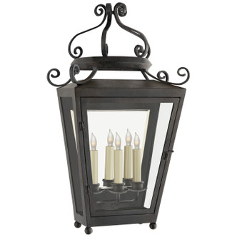Visual Comfort Signature - NW 2707FR-CG - Three Light Wall Sconce - Lafayette - French Rust