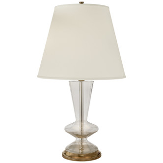Visual Comfort Signature - TOB 3509HAB/CG-PL - Two Light Table Lamp - Arpel - Clear Glass w/ Brass
