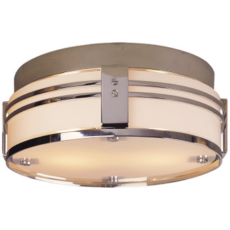 Visual Comfort Signature - TOB 4003CH - Two Light Flush Mount - Ted - Chrome