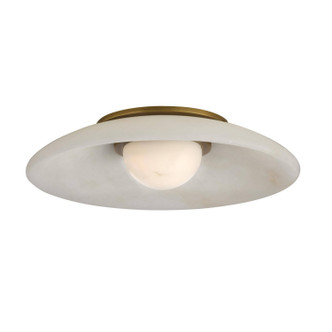 Arteriors - DFC37 - LED Flush Mount - Stella - White/Antique Brass