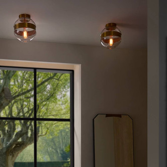 Garrison One Light Flush Mount (DFI12)