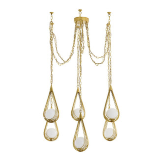 Ova Six Light Chandelier (DMC38)